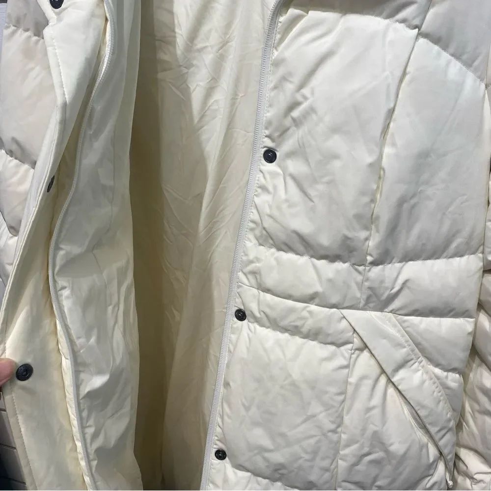LANDS END Down Coat with Stretch - Picture 9 of 11